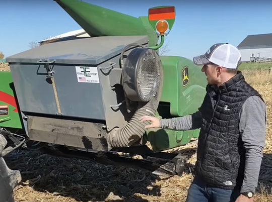 Yetter Stalk Devastators Go Well with Corn Head Seeder